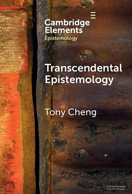 Transcendental Epistemology - Tony Cheng