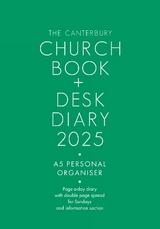 The Canterbury Church Book and Desk Diary 2025 A5 Personal Organiser Edition - 