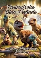 Farbenfrohe Dino-Freunde - Diana Kluge