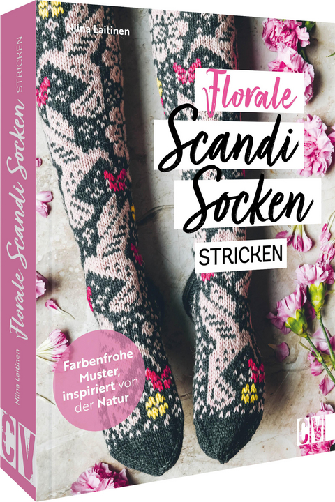 Florale Scandi-Socken stricken - Niina Laitinen