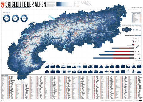 581 Skigebiete der Alpen - Lana Bragin, Stefan Spiegel