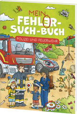 Mein Fehler-Such-Buch - Polizei und Feuerwehr