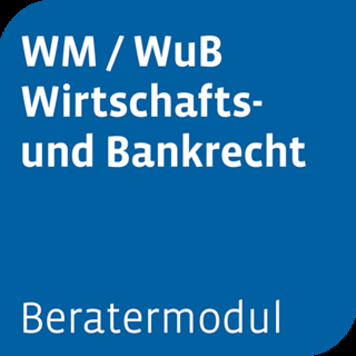 Beratermodul WM / WuB Wirtschafts- und Bankrecht - 