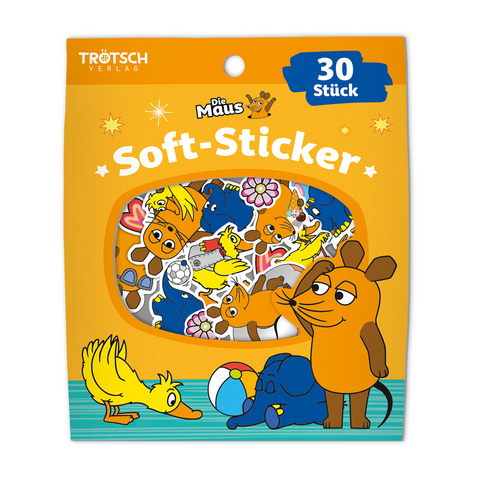 Trötsch Die Maus Soft-Sticker - 