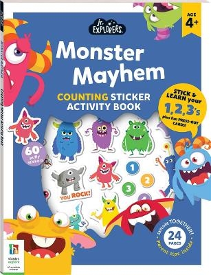 Junior Explorers: Monster Mayhem Counting Activity Book - Hinkler Pty Ltd