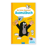 Trötsch Der kleine Maulwurf Ausmalbuch mit Stickern - Trötsch Verlag GmbH & Co.KG