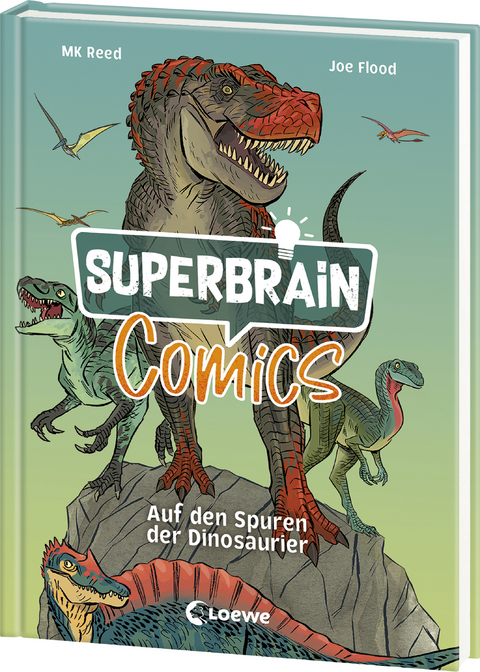 Superbrain-Comics - Auf den Spuren der Dinosaurier - Mk Reed