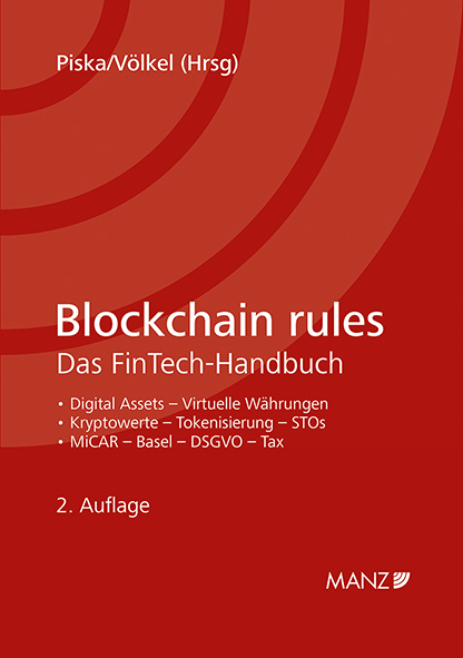 Blockchain rules Das FinTech-Handbuch - 