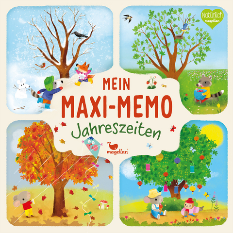 Mein Maxi-Memo - Jahreszeiten - Norman Klaar