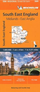 South East England - Michelin Regional Map 504 - Michelin