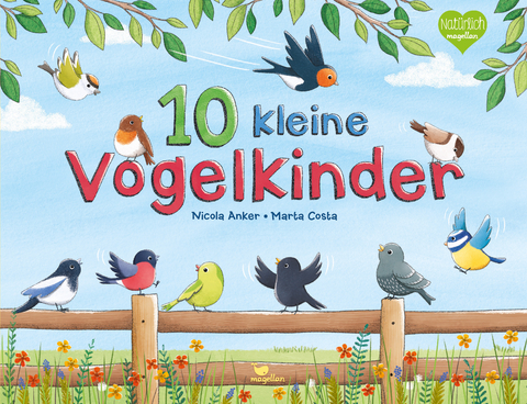 10 kleine Vogelkinder - Nicola Anker
