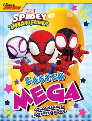 Spidey and His Amazing Friends Mega Colouring Book