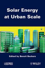 Solar Energy at Urban Scale - 