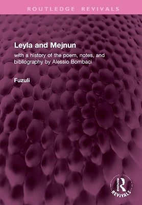 Leyla and Mejnun -  Fuzuli