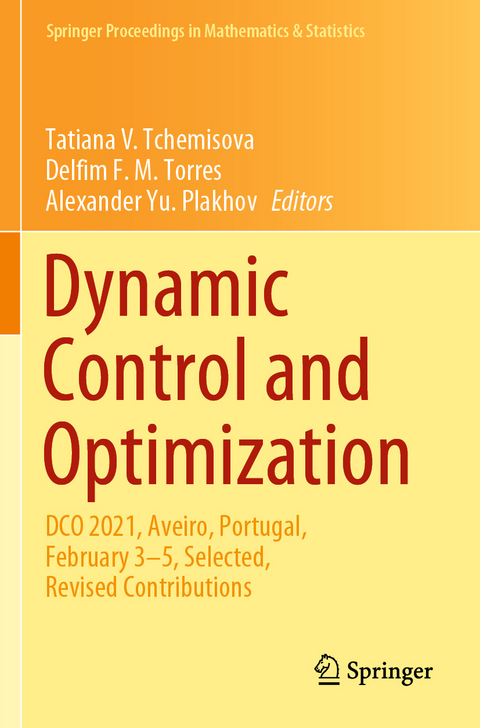 Dynamic Control and Optimization - 