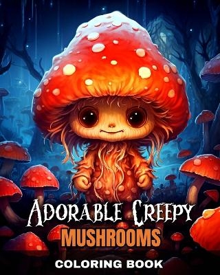 Adorable Creepy Mushrooms Coloring Book - Regina Peay