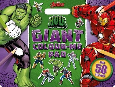 Marvel Avengers Hulk: Giant Colour Me Pad -  Marvel Entertainment International Ltd