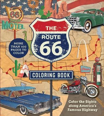 The Route 66 Coloring Book -  Editors of Chartwell Books