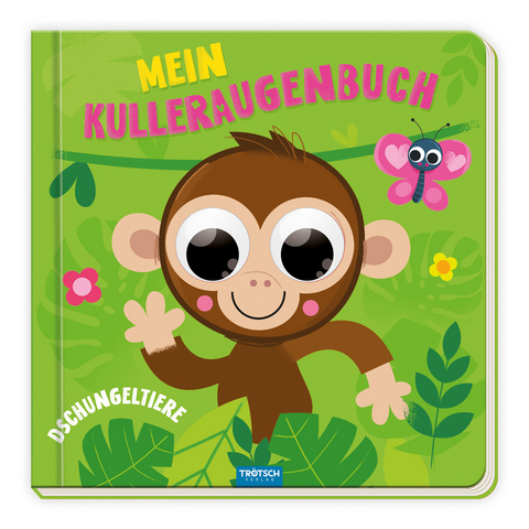 Trötsch Pappenbuch mit Kulleraugen Mein Kulleraugenbuch Dschungeltiere - 
