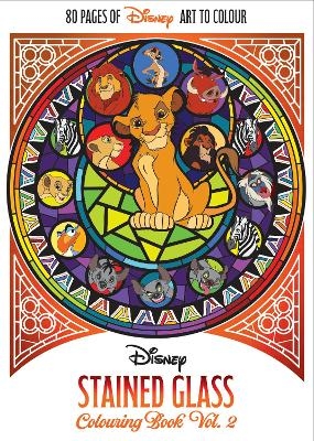 Disney: Stained Glass Adult Colouring Book (Volume 2)