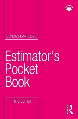 Estimator’s Pocket Book - Duncan Cartlidge