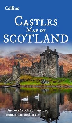Castles Map of Scotland - Collins Maps; Chris Tabraham