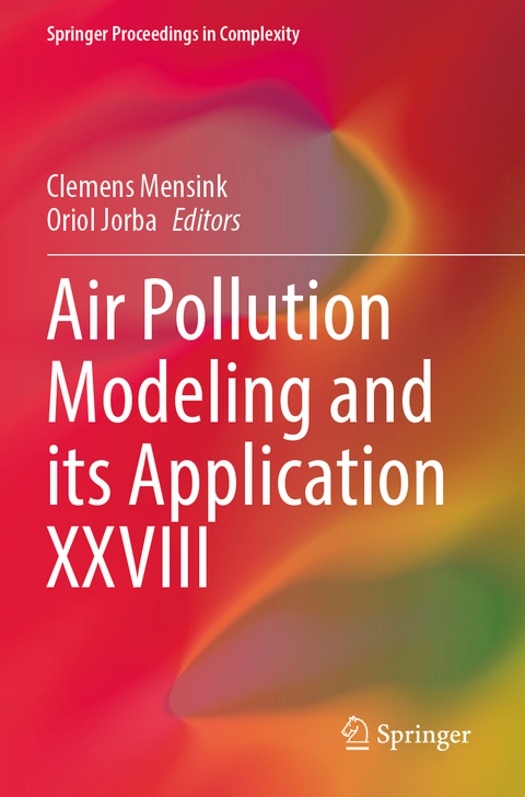 Air Pollution Modeling and its Application XXVIII - 