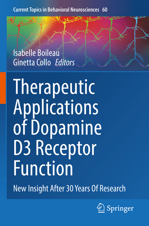 Therapeutic Applications of Dopamine D3 Receptor Function - 