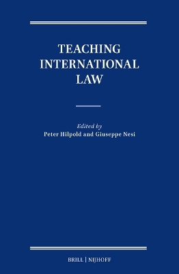 Teaching International Law - 