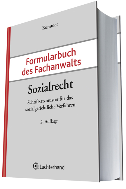 Formularbuch des Fachanwalts Sozialrecht