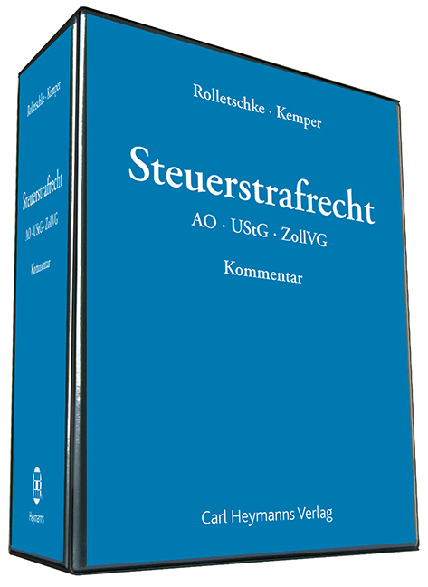 Steuerstrafrecht - Kommentar