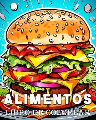 Alimentos Libro de Colorear - Anna Colorphil