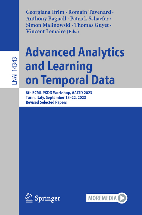 Advanced Analytics and Learning on Temporal Data - 