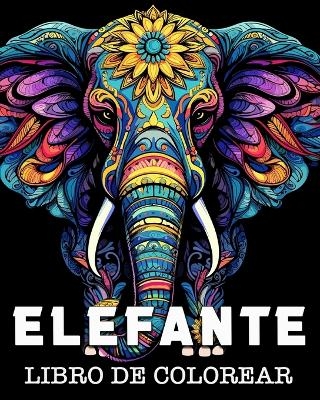 Elefante Libro de Colorear - Anna Colorphil