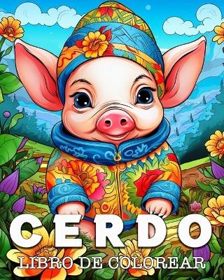 Cerdo Libro de Colorear - Anna Colorphil