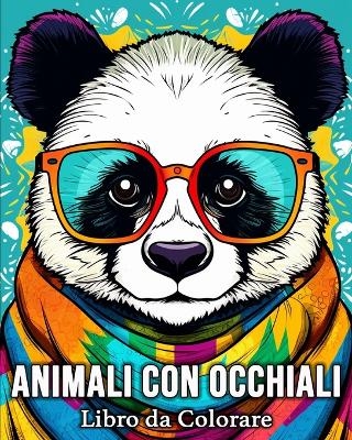 Libro da Colorare Animali con Occhiali - Lea Sch�ning Bb