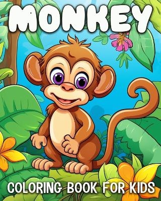 Monkey Coloring Book for Kids - Hannah Sch�ning Bb