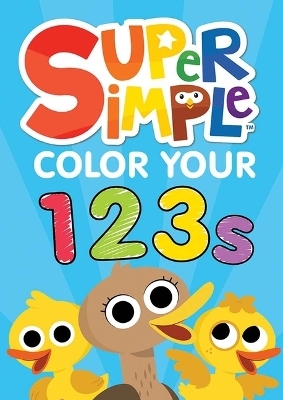 Super Simple Color Your 123s -  Dover publications