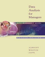 Data Analysis for Managers with Microsoft Excel - Albright, S. Christian; Winston, Wayne L.; Zappe, Christopher J.