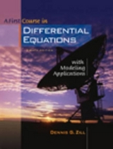 First Course in Differential Equations with Modeling Applications - Zill, Dennis G.