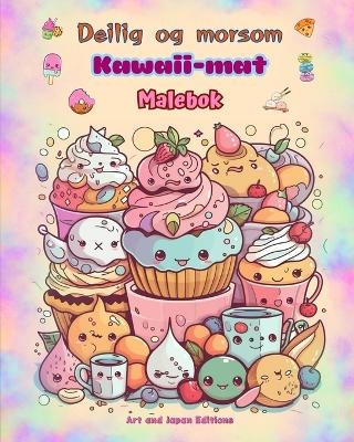 Deilig og morsom Kawaii-mat Malebok S�te kawaii-design for matelskere -  Art, Japan Editions