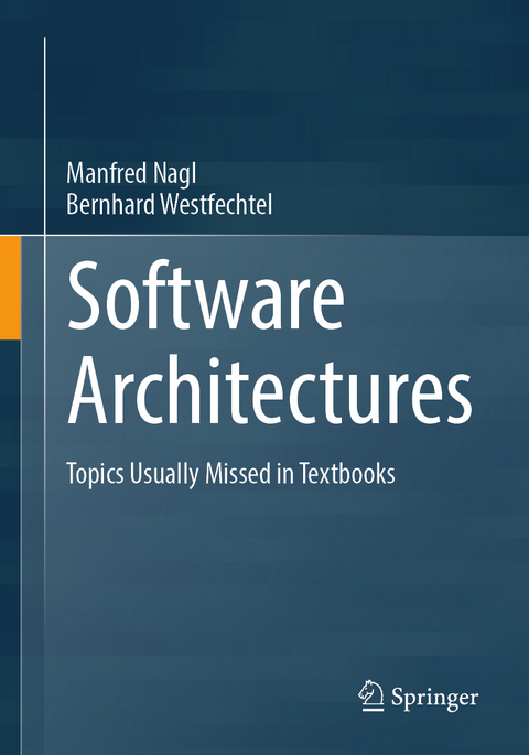 Software Architectures - Manfred Nagl, Bernhard Westfechtel