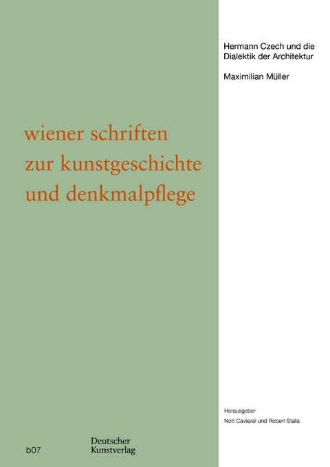 Hermann Czech und die Dialektik der Architektur - Maximilian Müller