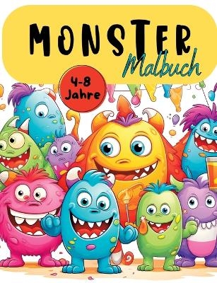 Monster Malbuch - Lucy´s Tier Malbücher