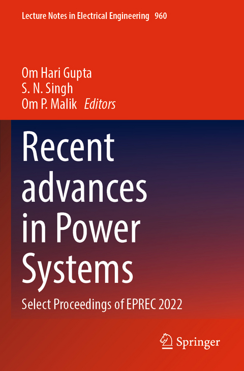 Recent advances in Power Systems - 