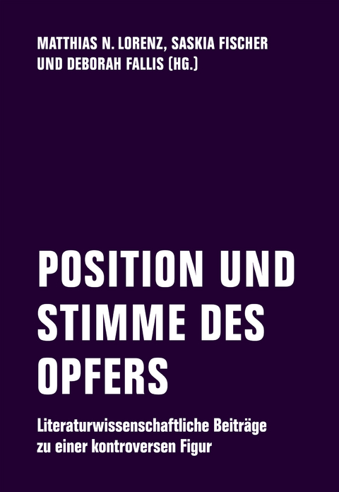 POSITION UND STIMME DES OPFERS - 