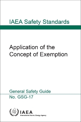Application of the Concept of Exemption -  Iaea