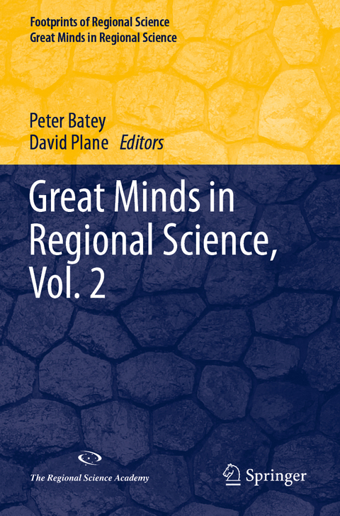 Great Minds in Regional Science, Vol. 2 - 