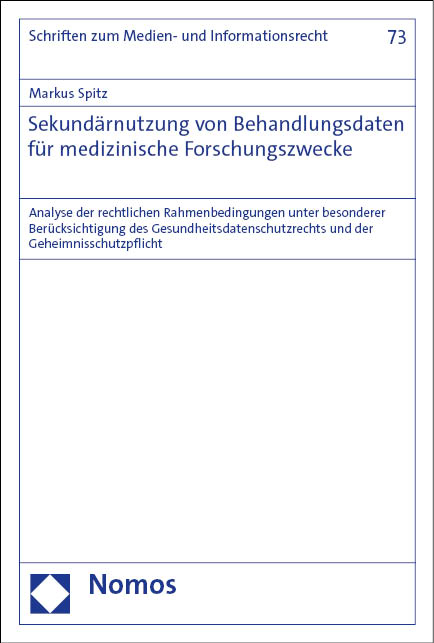 Sekundärnutzung von Behandlungsdaten für medizinische Forschungszwecke - Markus Spitz