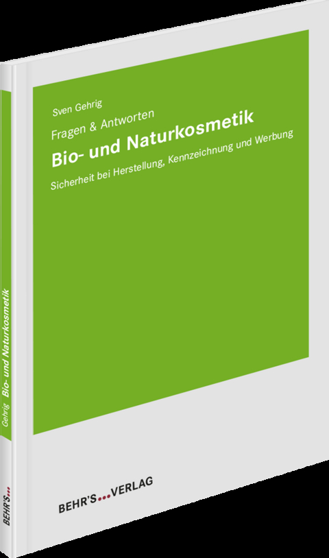 Bio- und Naturkosmetik - Sven Gehrig